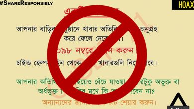 হেল্পলাইন ১০৯৮-এর মাধ্যমে কি উচ্ছিষ্ট খাবার সংগ্রহ করা হয়?
